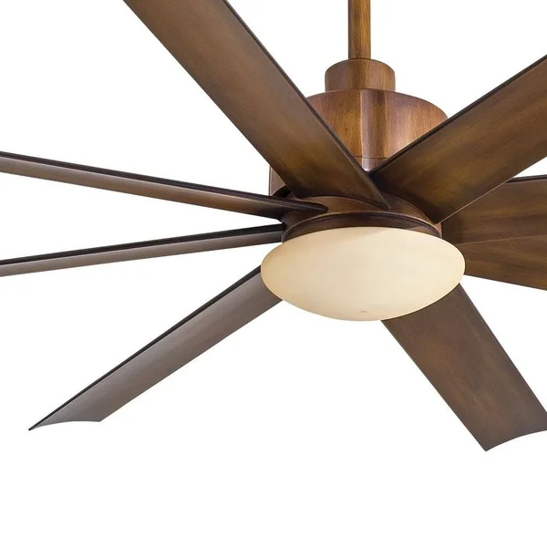 Minka Aire Slipstream 65x22 Ceiling Fan with Light - Distressed Koa