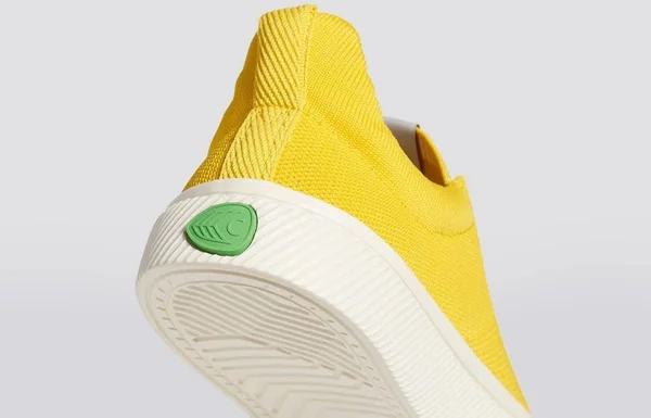 Cariuma IBI Low Sun Yellow Knit Sneaker Women - Yellow