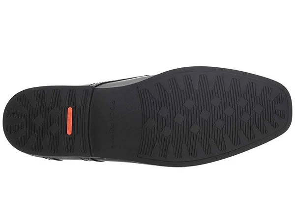Rockport Slayter Plain Toe (Black) Men's Shoes