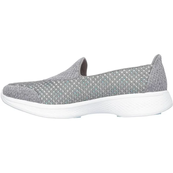 Skechers Women's GOwalk 4 Kindle Slip on Walking Shoe - Size: 9 M, Gray