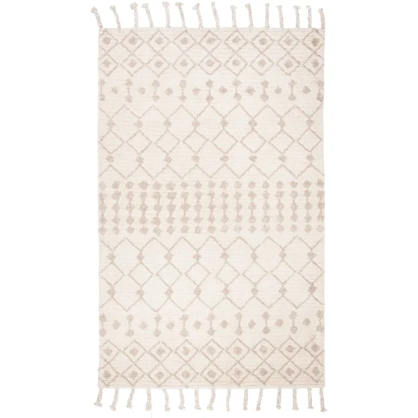 Safavieh Casablanca CSB203B 4& x 6& Ivory and Beige Area Rug
