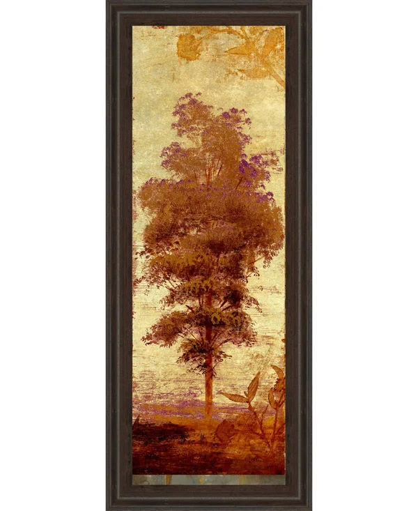 Classy Art 1308 18 x 42 in. Early Autumn Chill II by Micheal Marcon Framed Print Wall Art