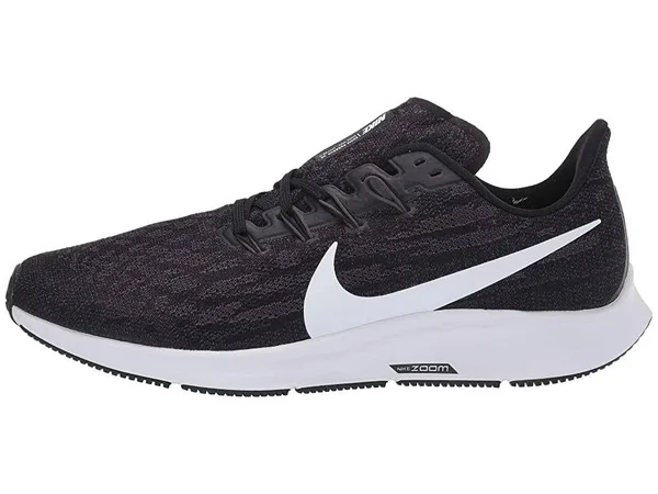 Nike Men's Air Zoom Pegasus 36 Black-White - 7.5