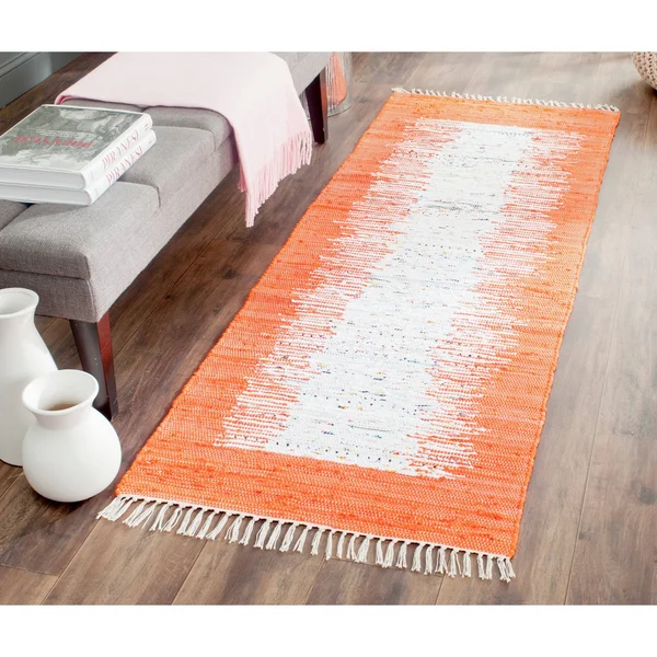 Safavieh Montauk Ivory/Olive 6 ft. x 9 ft. Border Area Rug