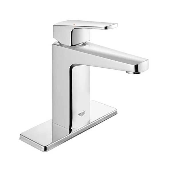Grohe 23838000 Tallinn 4 in. Centerset Single-Handle Bathroom Faucet -Starlight Chrome