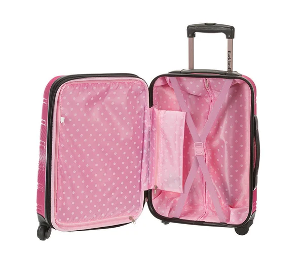 Rockland Magenta Melbourne 20-in. Expandable ABS Carry on