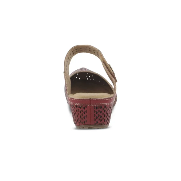 L&Artiste by Spring Step Spoorti Women's Clog - Size: 41, Red