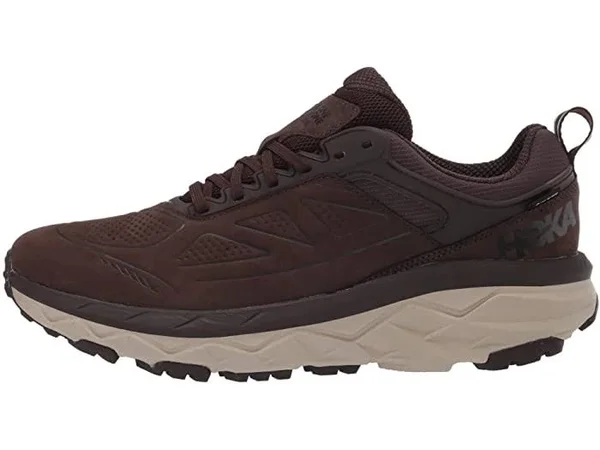Men's Hoka Challenger Low Gore Tex Wide Shoes - Demitasse - W, 12.5