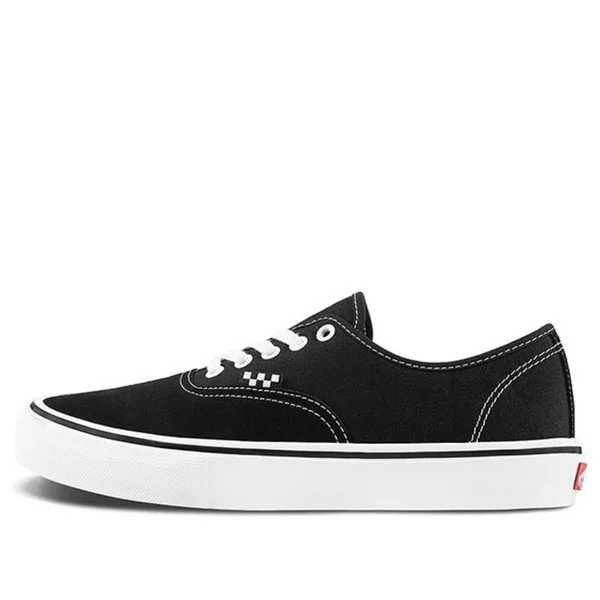 Vans Skate Authentic Shoes - Black/White - 9.5
