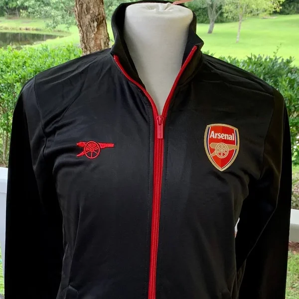 Arsenal Football Club Official Soccer Gift Mens Retro Track Top Jacket