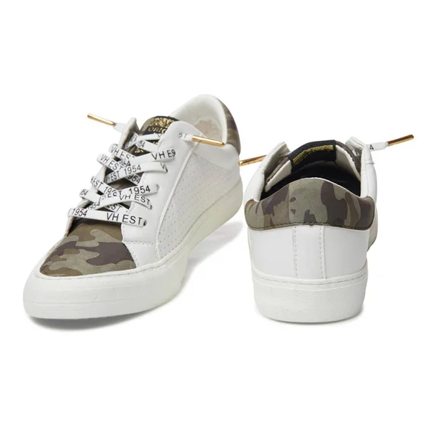 Vintage Havana Women's Grande Sneaker - White Camouflage