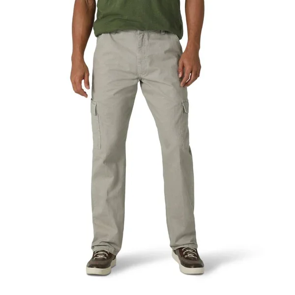 Wrangler Authentics Men's Classic Twill Relaxed Fit Cargo Pant