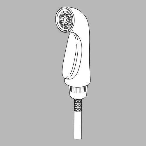 Delta RP53880SS Pilar Stainless Spray - Hose and Diverter Assembly