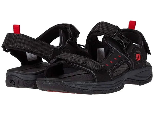 Dunham Men's Nolan Water-Friendly Sandal 13 Black 4E