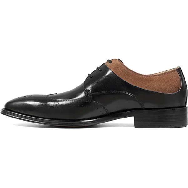 Men's Stacy Adams Hewlett Wingtip Oxford - Size: 9.5, Black