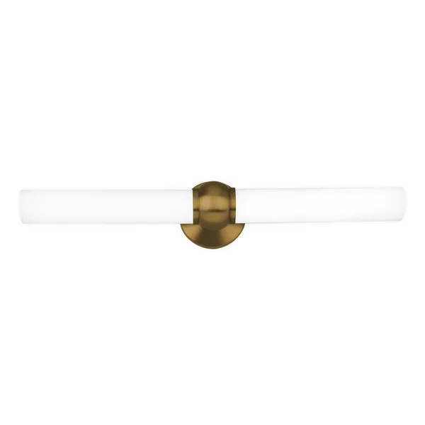 dweLED WS-35027 Juliet 27x22 LED Vanity Aged Brass