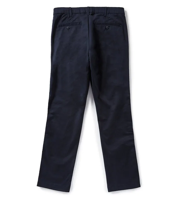 Cremieux Soho Slim-Fit Flat-Front Twill Comfort Stretch Casual Pants, Mens, 34 30, Dark Navy - Dillard&s Exclusive