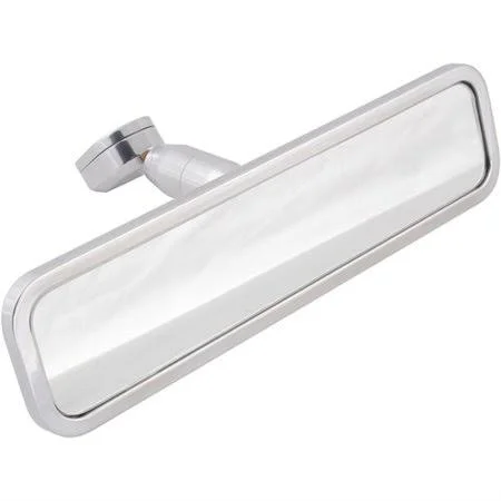 JEGS 90311 Rear View Mirror [Polished Billet Aluminum], Size: 16 in