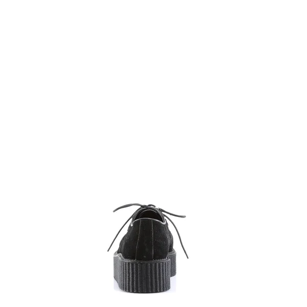 Demonia - V-CREEPER-502S 11 - Black Vegan Suede