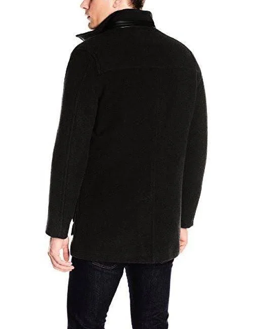 Cole Haan Signature Men's Wool Plush Car Coat With - Choose Sz/color