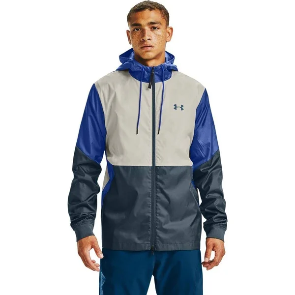 Under Armour Men's Legacy Windbreaker Jacket - White - MD