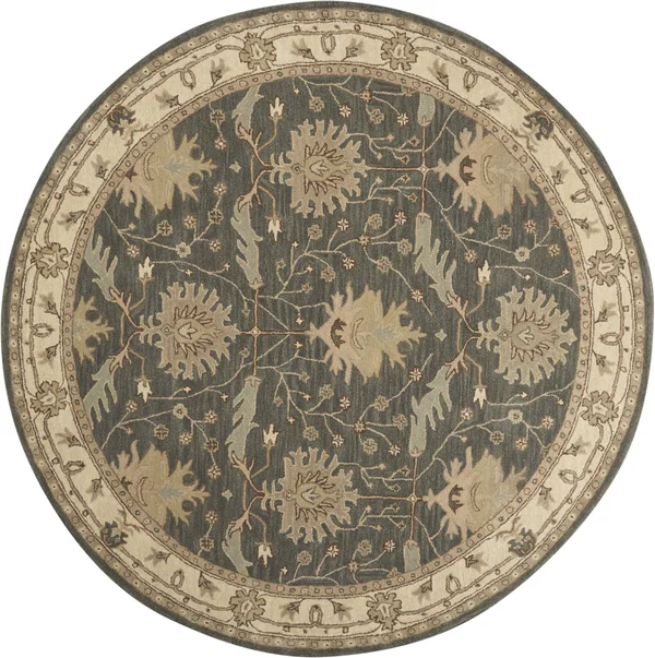 Nourison India House Blue 8& Round Area Rug