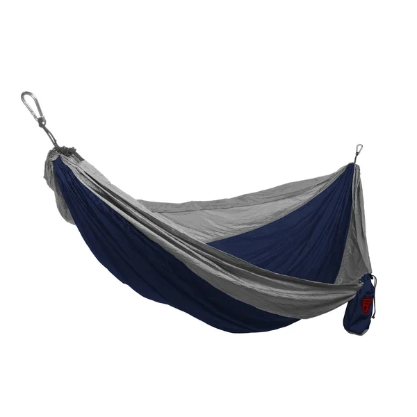 Grand Trunk Double Parachute Nylon Hammock (Navy/Red)