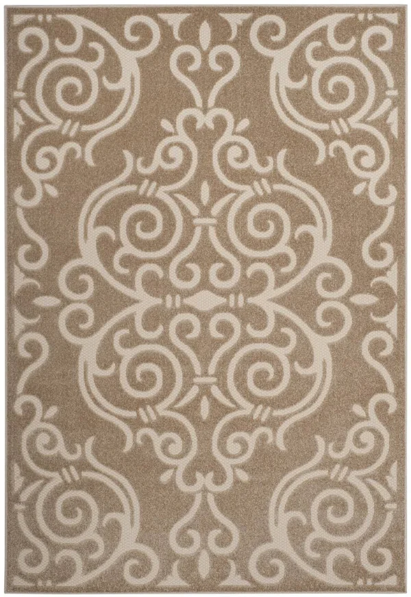 Safavieh Cottage COT932L 5&3x22 x 7&7x22 Light Beige, Cream Area Rug