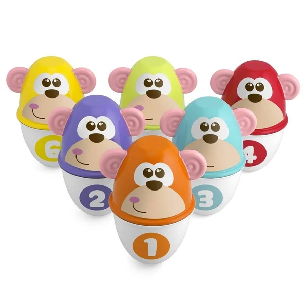 Chicco Monkey Strike Bowling Set