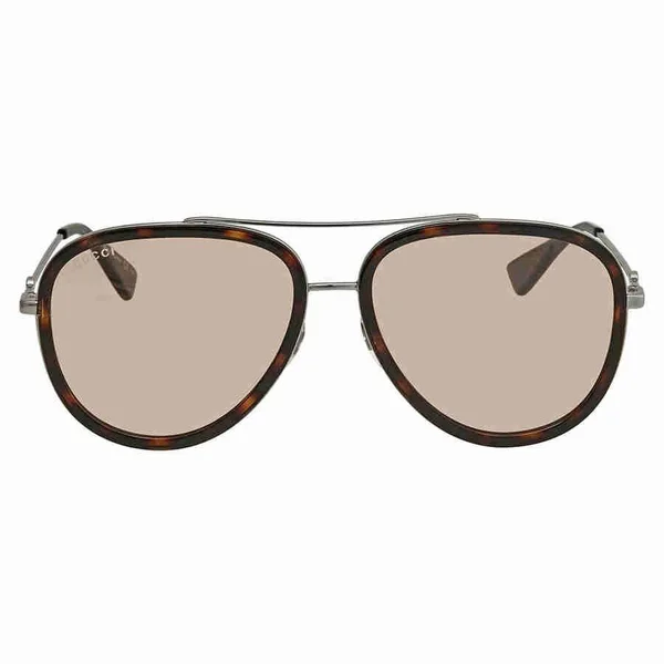 Gucci Aviator Ladies Sunglasses GG0062S 009 57