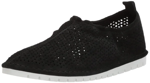 Kelsi Dagger Brooklyn Women's Royce Sneaker - Black Perforate, Size: 8