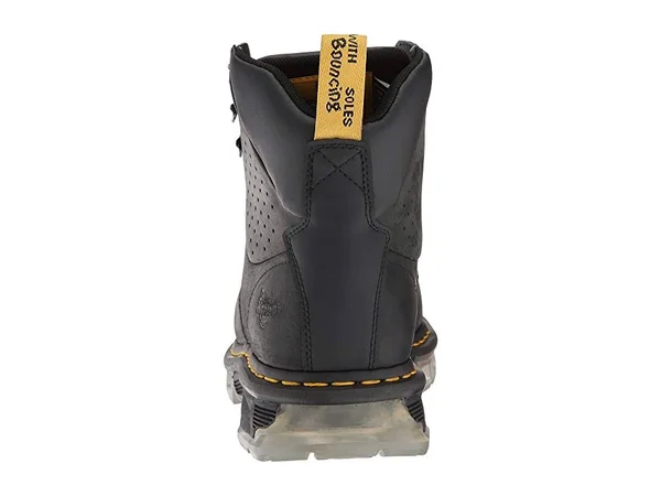 Dr. Martens Boots: Men's R24334001 Black Britton Steel Toe Work Boot