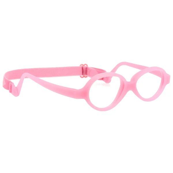 Miraflex Baby One 37 Kids Eyeglass Frames, Pink