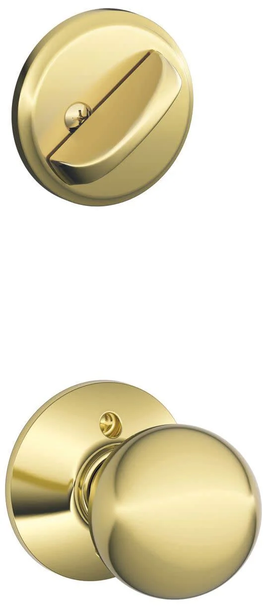 Schlage F59-ORB Orbit Single Cylinder Interior Pack - Brass