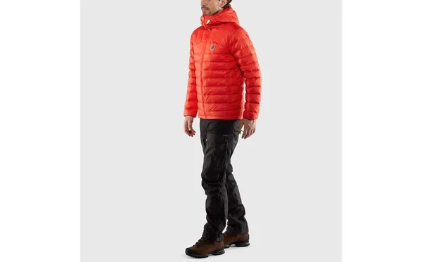 Fj鋖lr鋠en - Expedition Pack Down Hoodie - Men's Xs - True Red