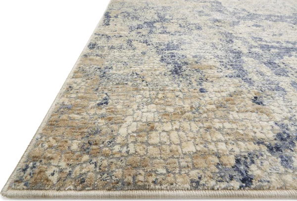 Loloi Porcia PB-13 7&10x22 x 10& Beige - Blue Rug