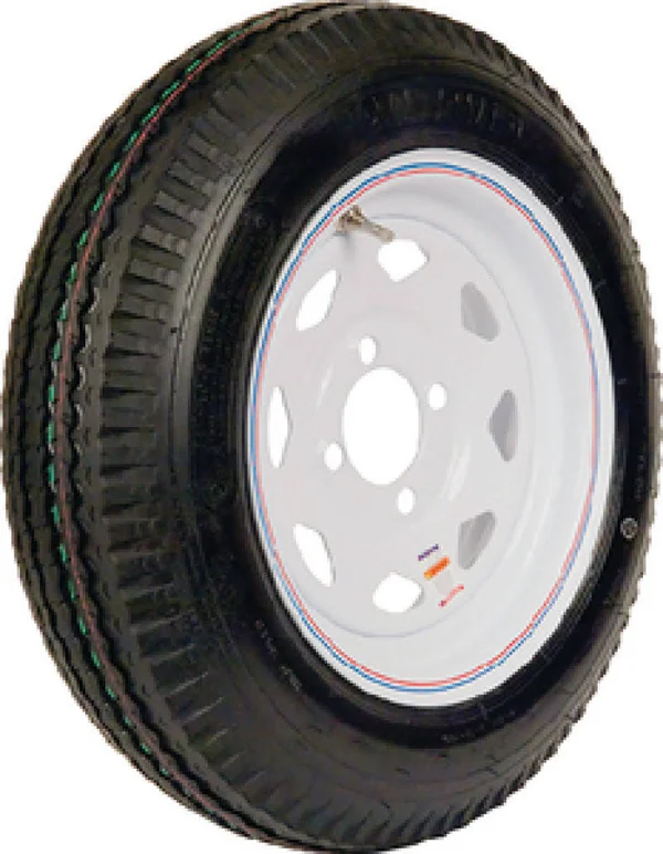 Loadstar 30540 12x22 Bias Tire and Wheel Assembly, 480-12 B