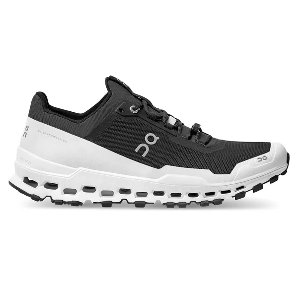 on Cloudultra Trail Running Shoe Men's, Black/White, 14