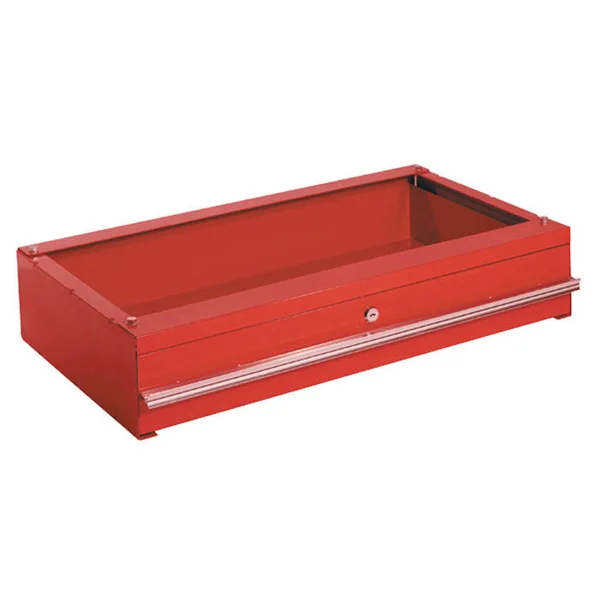 Sunex 8013ABK Service Cart with Locking Top and Drawer (Black)