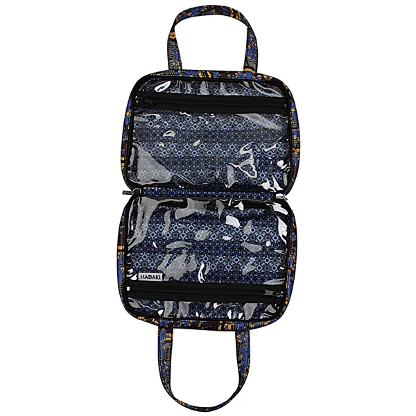 Hadaki by Kalencom Women's Sponge Nylon Makeup Case Pod, Daisies, US
