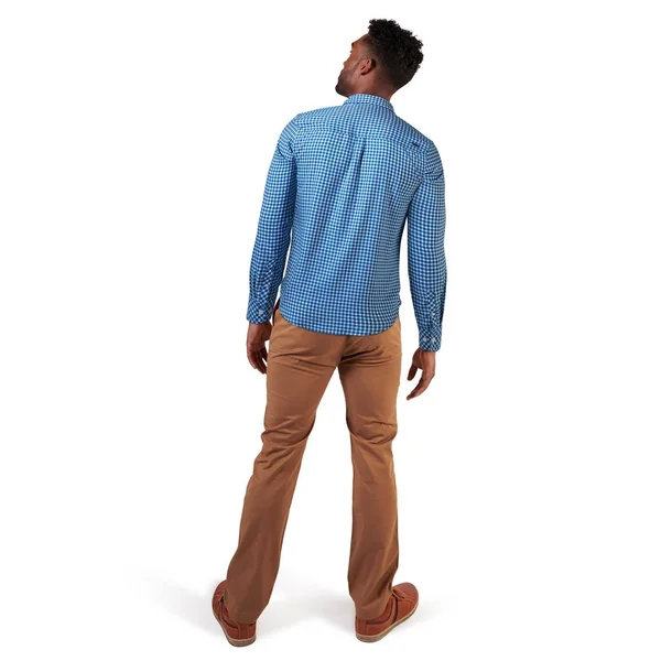 Mountain Khakis Men's Passport EC Long Sleeve Shirt, Summer Red