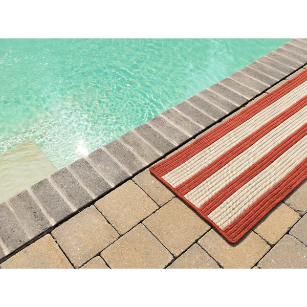 Colonial Mills Boat House Rust Red 4'x6' Rectangular Rug