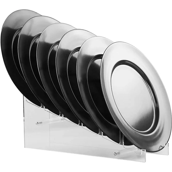 Reston Lloyd 71110SET Melamine Dinner PLATE, Gray