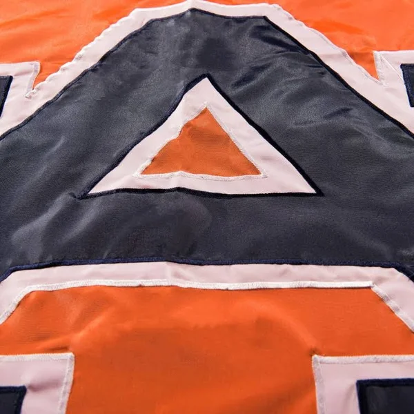 Auburn Tigers Nylon Embroidered Flag - 3 x 5 feet