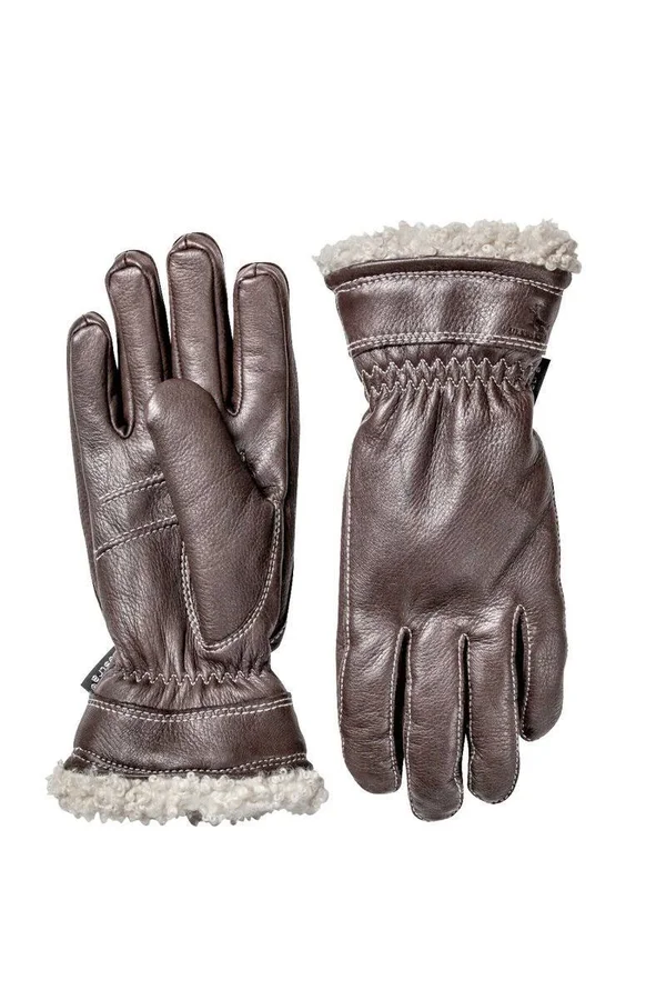 Hestra Deerskin PrimaLoft Gloves - Black - 7