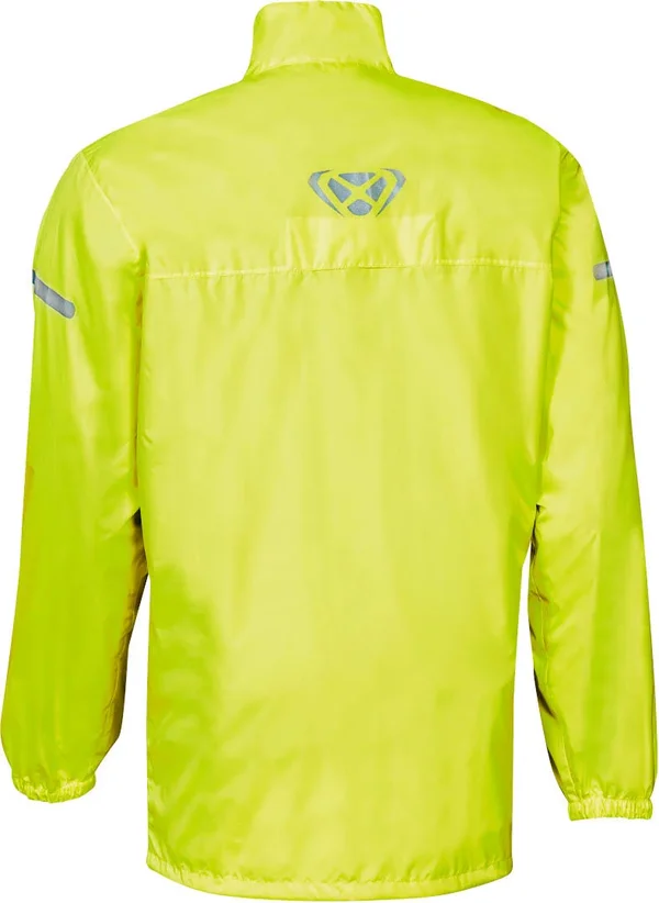 Ixon Compact Motorcycle Rain Jacket, Yellow, Size Xs