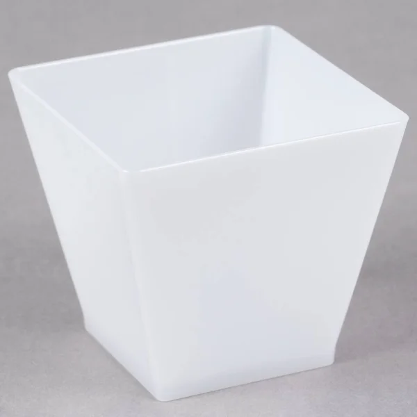 Fineline Settings 6411-WH White 2 oz. Tiny Cube