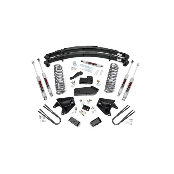 1993 Ford Bronco, Rough Country 525.20, Suspension Lift Kit