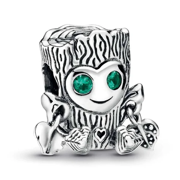 Pandora, 798260NRG Sweet Tree Monster Charm Silver