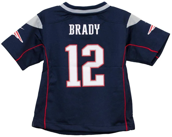 Nike Tom Brady New England Patriots Toddler Navy Game Jersey Size:3T